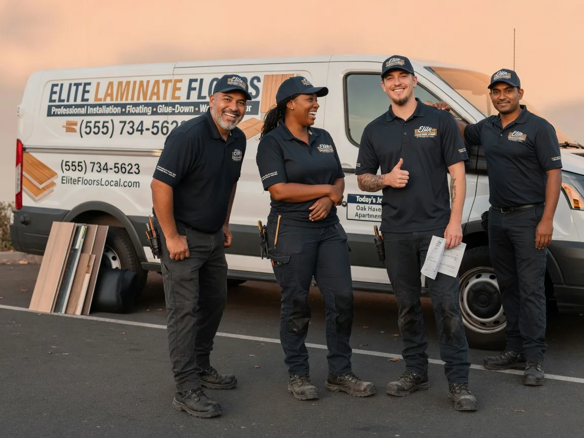 Laminate flooring installation company in Hidalgo, IL